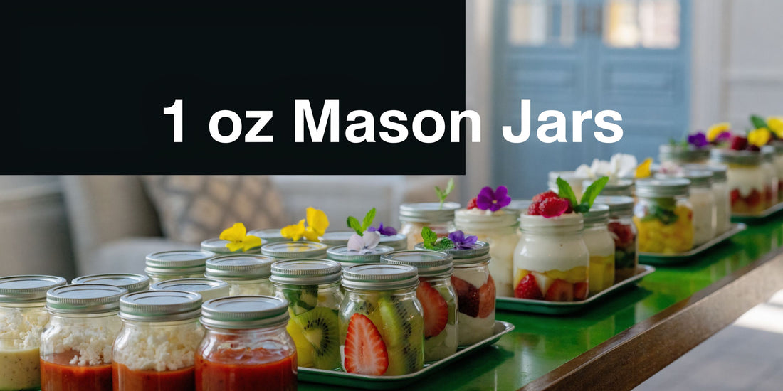 1 oz Mason Jars: Essential for Hospitality Pros