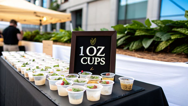 A Clear Guide to 1 oz Plastic Cups: Your Go-To for Portions, Samples & Service