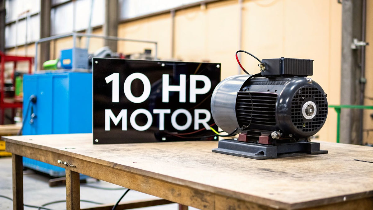 Your Guide to the 10 HP Electric Motor Single Phase – MODERN LYFE