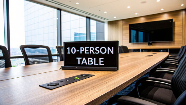 Your Guide to the Perfect 10 Person Conference Table