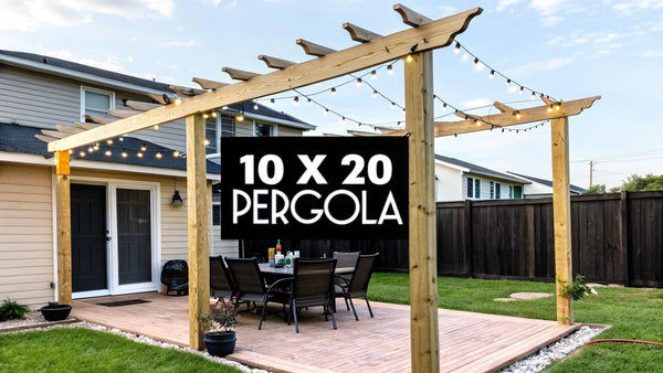 Your Guide to the 10 x 20 Pergola