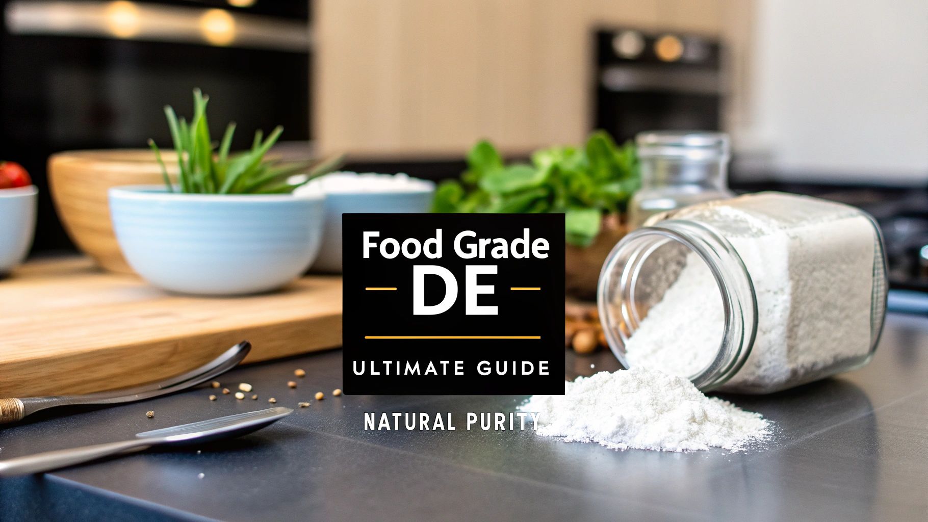 A Practical Guide to 100% Food Grade Diatomaceous Earth