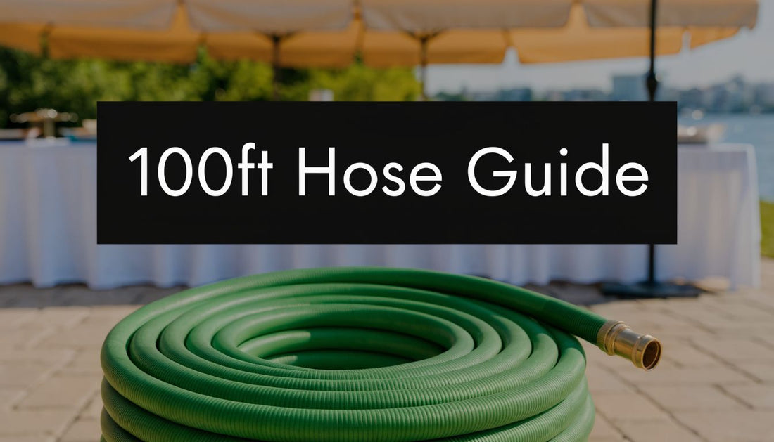 100 Foot Garden Hose: A Pro Buyer's Guide for Events