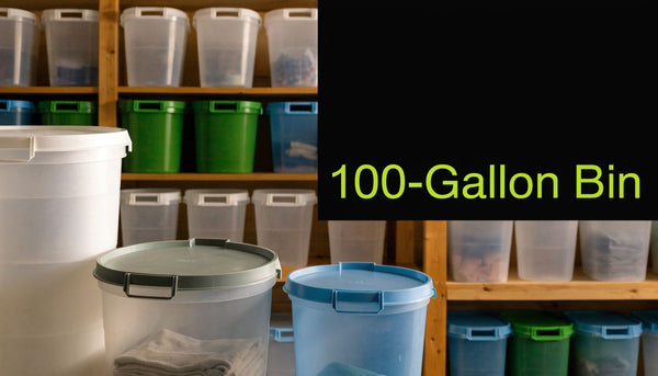 100 Gallon Storage Bin: The Professional Buyer's Guide