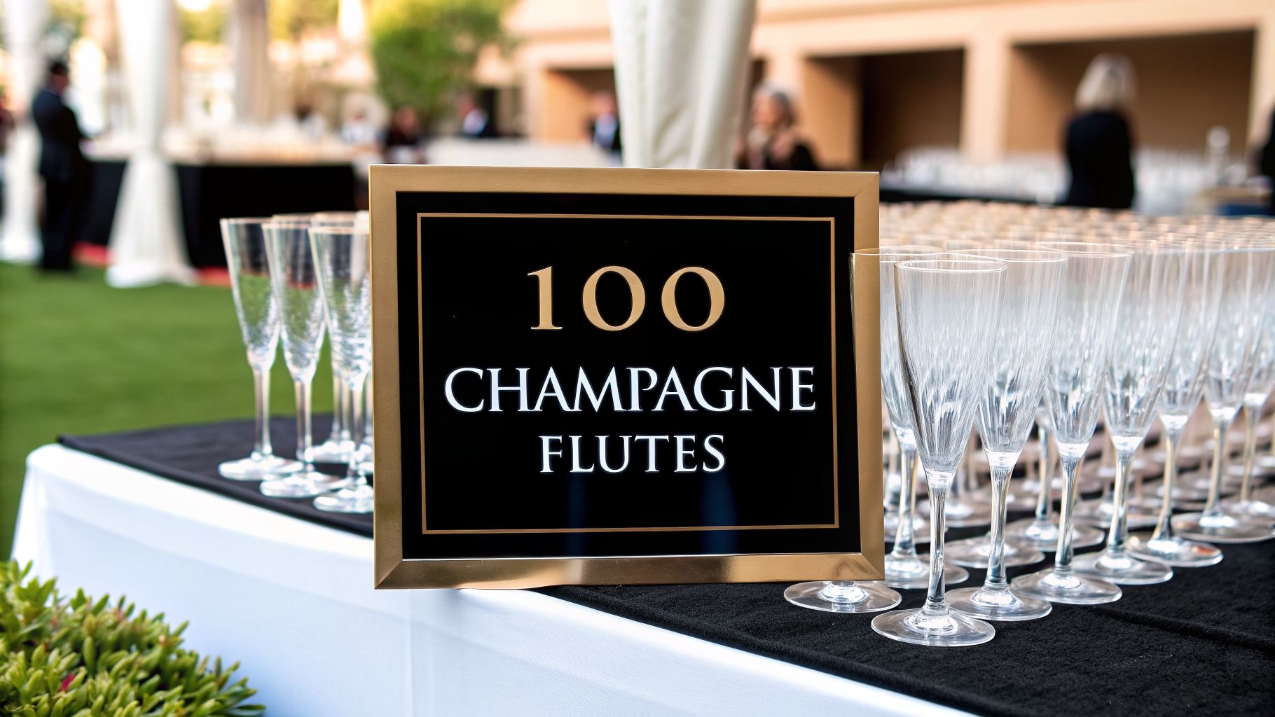 Your Guide to Buying 100 Plastic Champagne Flutes for Any Event