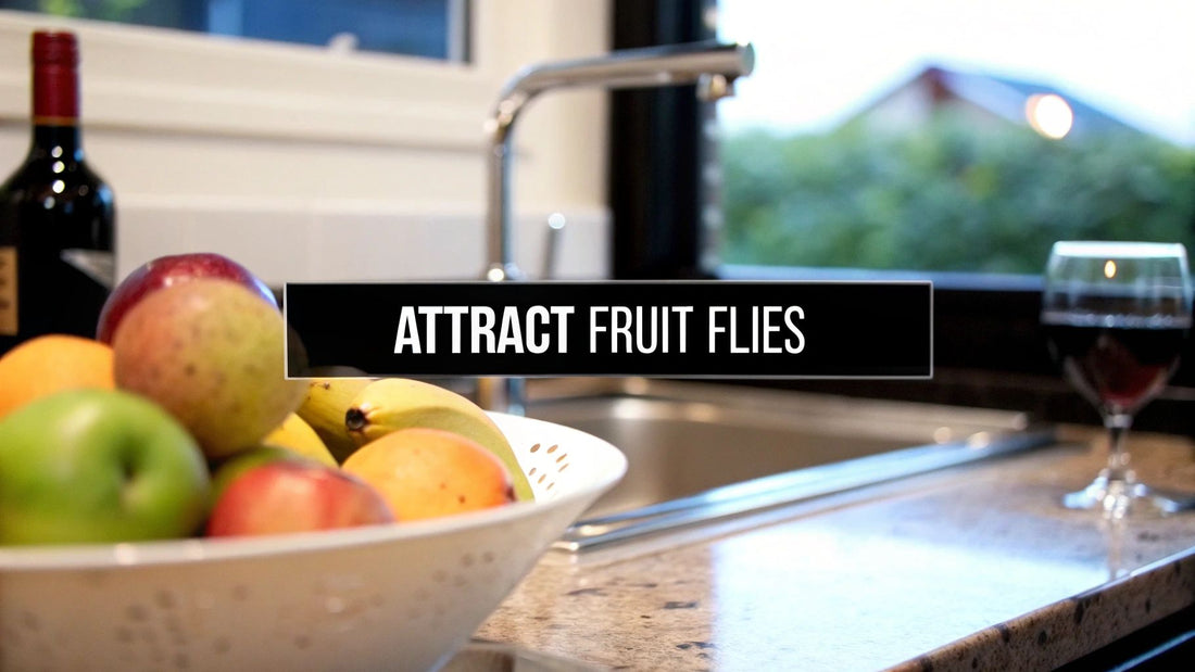 Attract Fruit Flies: What Draws Them In & How to Stop Them