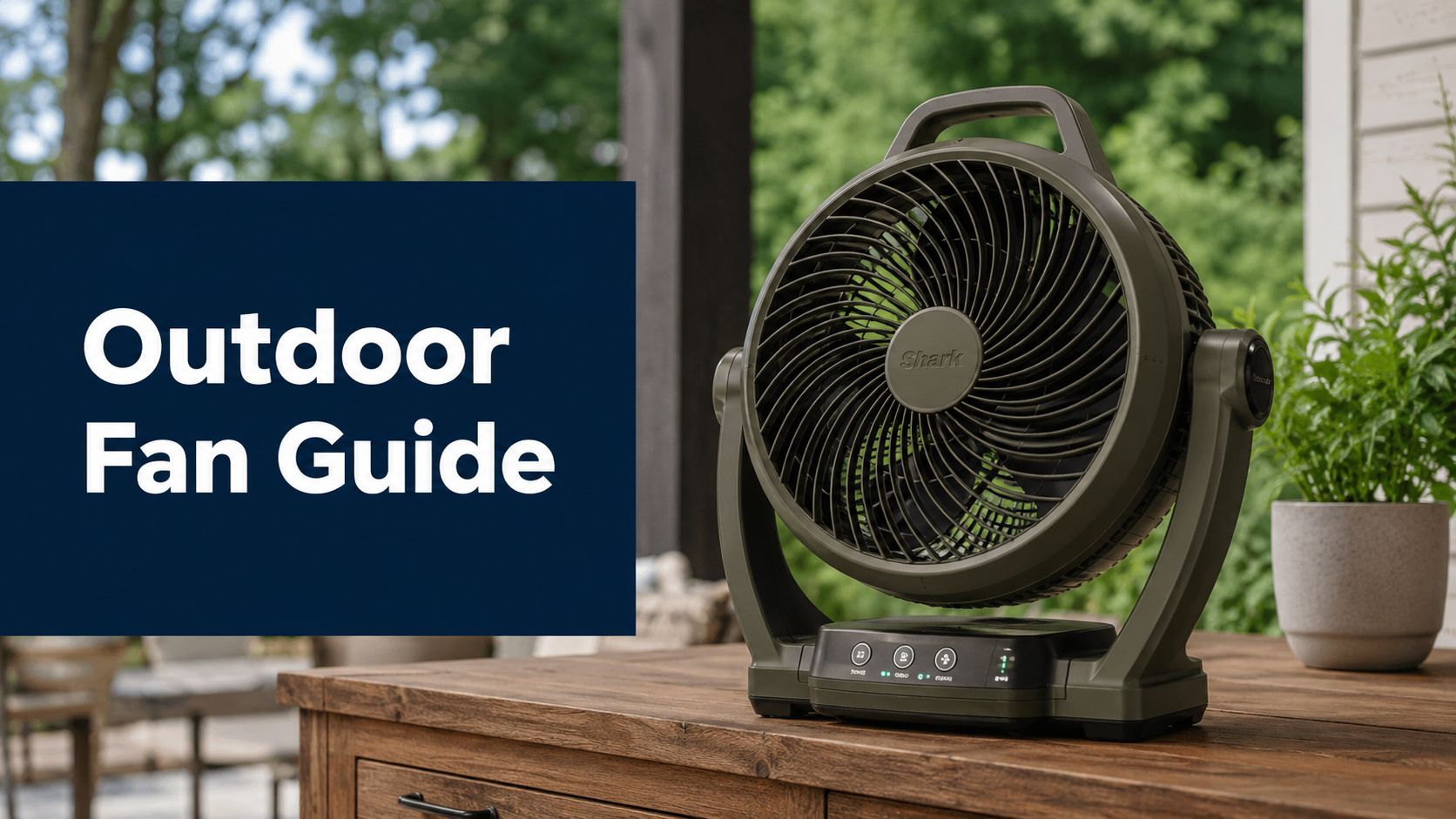 Battery Operated Fan Outdoor: A 2026 Buyer's Guide