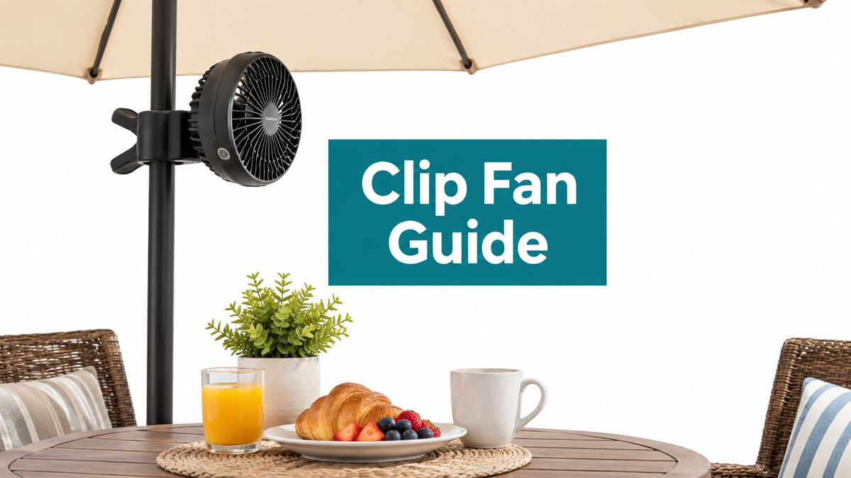 Battery Operated Fan with Clip: A Modern Buyer's Guide