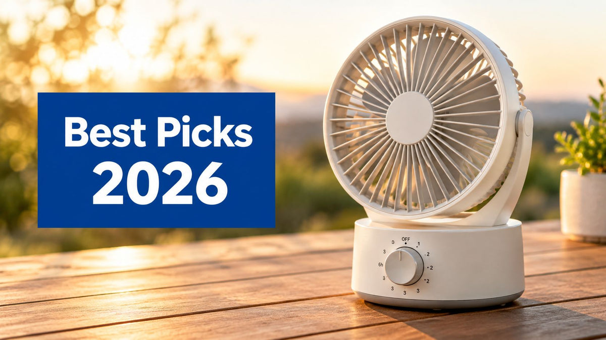 Battery Operated Fan with Timer: Best Picks for 2026