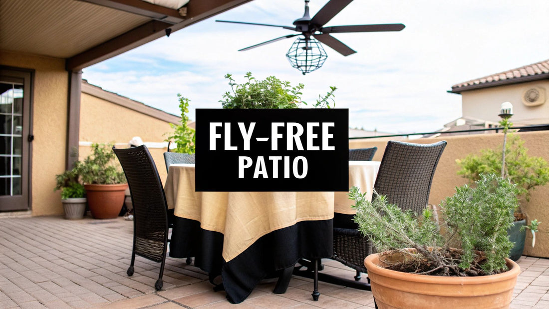 The Best Way to Keep Flies Away Outside: A No-Nonsense Guide