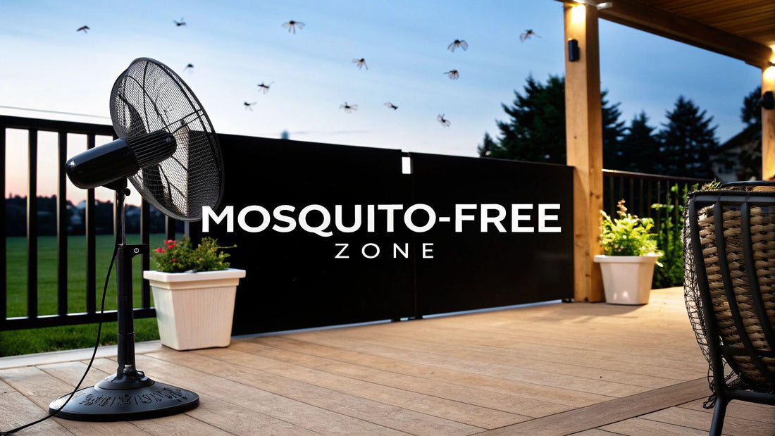 Using a Fan to Keep Mosquitoes Away