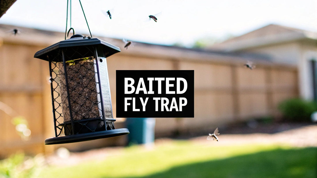 How to Use a Fly Trap with Bait for Maximum Effect