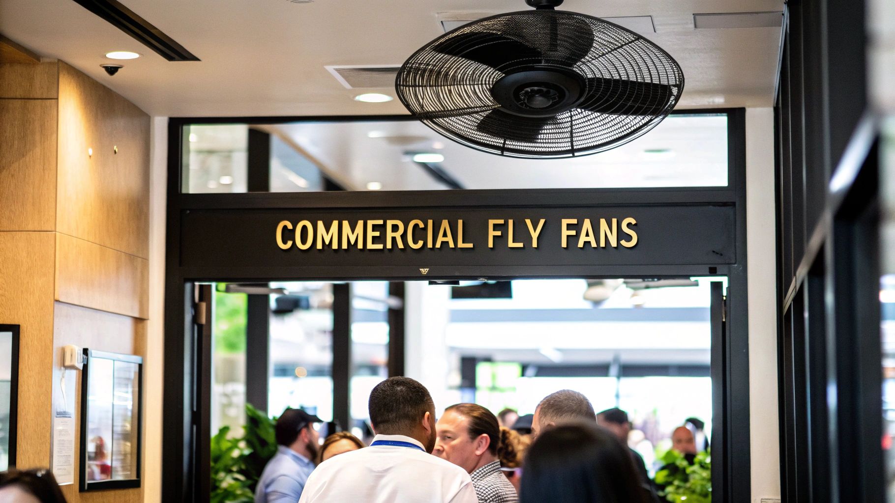 A Business Owner's Guide to Commercial Fly Fans