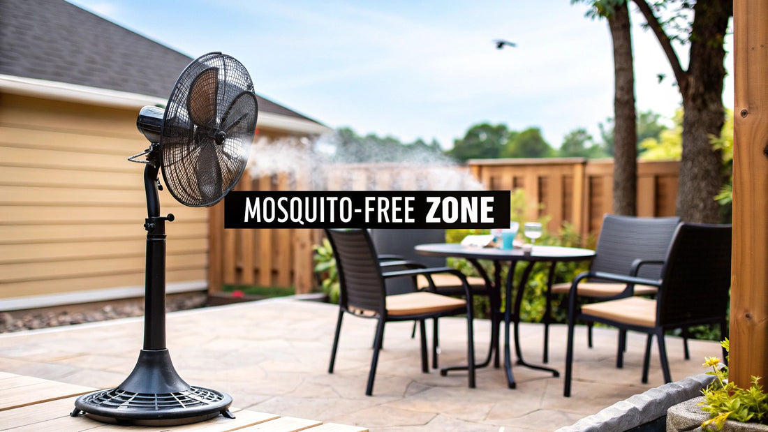 A Modern Guide to Using Outdoor Fans for Mosquitoes