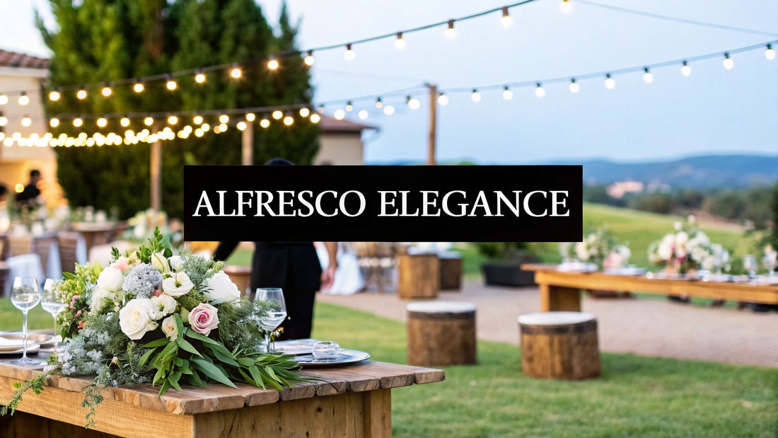 9 Outdoor Wedding Reception Ideas for a Flawless 2025 Event