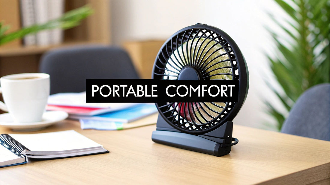 The Ultimate Guide to Battery Operated Table Fans