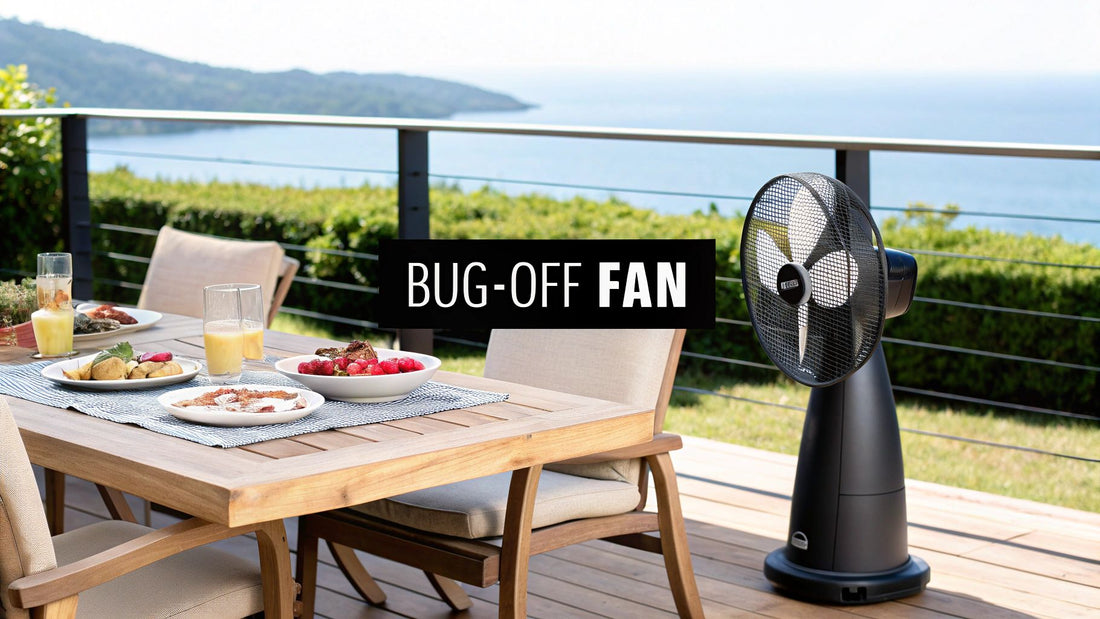 The Ultimate Bug Off Fan Guide: Your Key to Pest-Free Dining