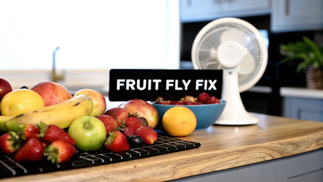How to Get Rid of Fruit Flies: A No-Nonsense Guide