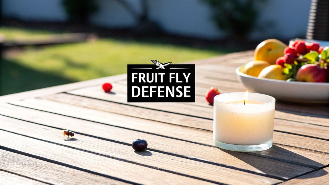 Do Citronella Candles Work on Fruit Flies? The Short Answer