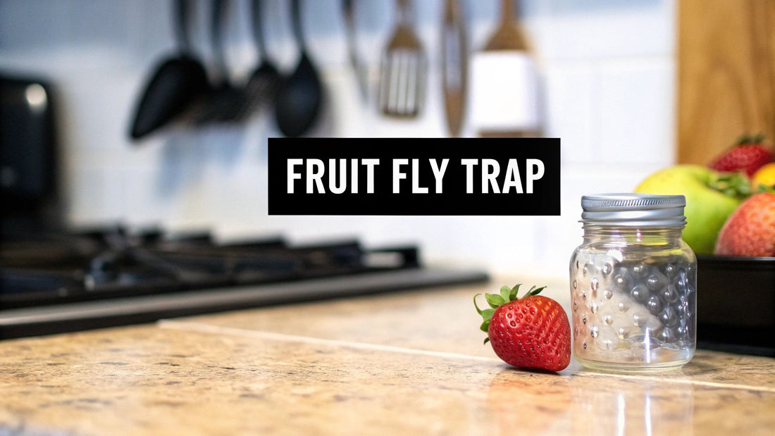 Choosing the Right Fly Trap for Fruit Flies
