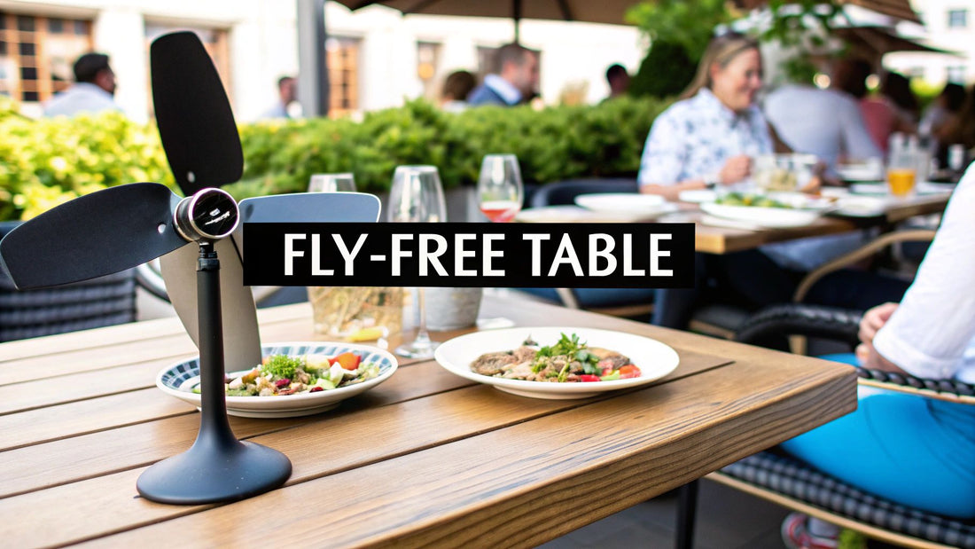 Fly Fans for Tables: Keep Your Meal Pest-Free