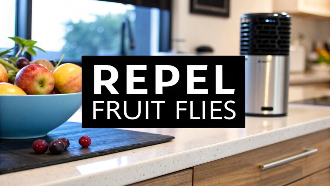 How to Repel Fruit Flies: A Modern Guide