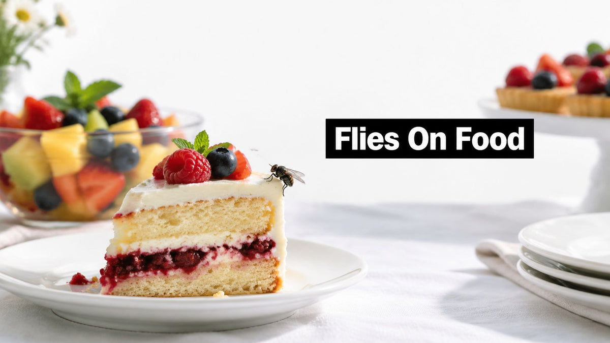 Flies Landing on Food: Why It Happens and How to Stop It