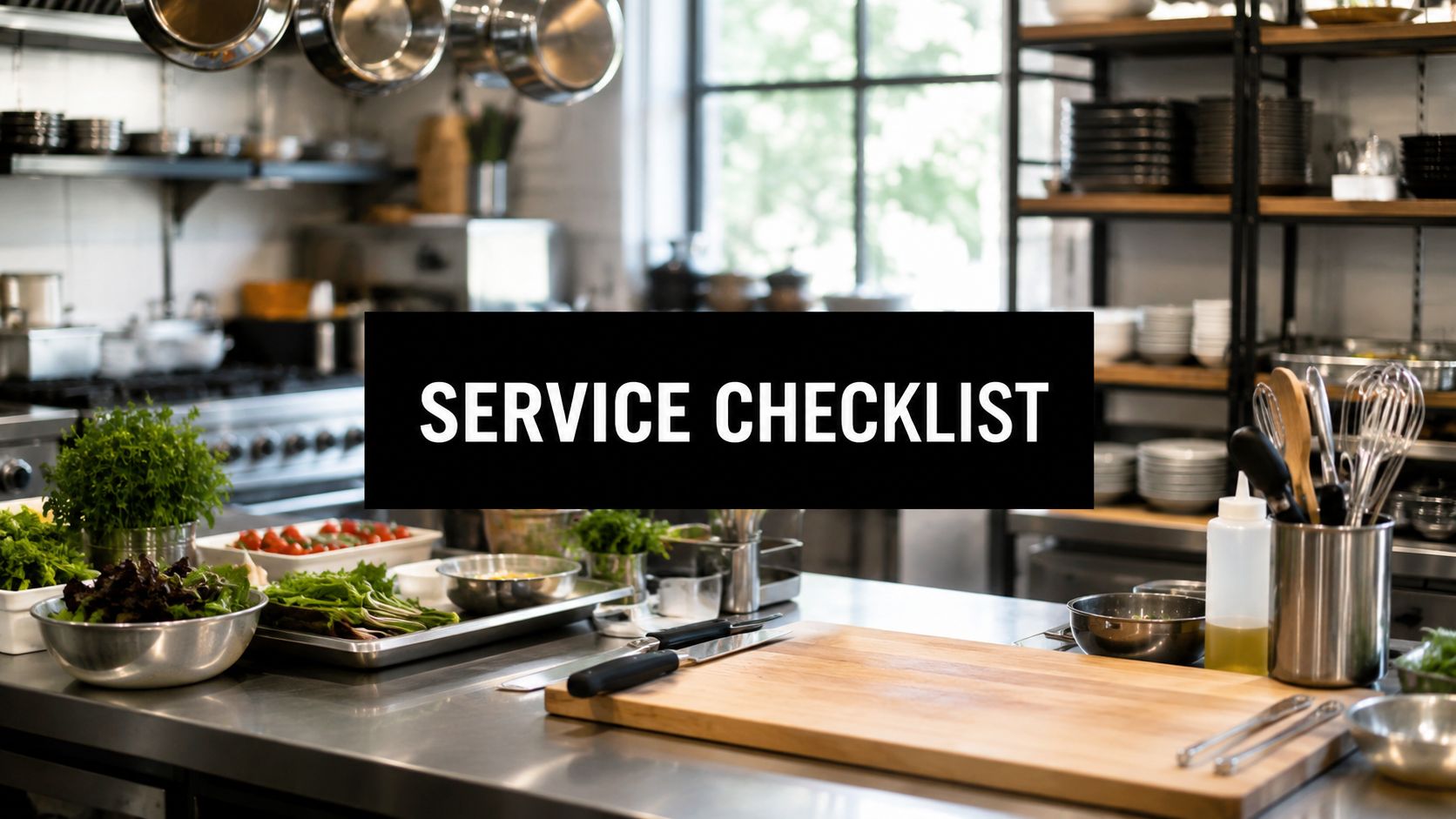 Food Service Checklist: 8 Steps for Safer Service