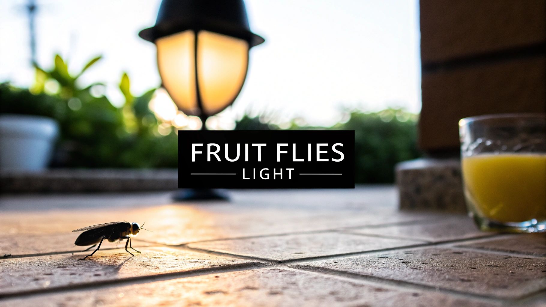 Are Fruit Flies Attracted to Light? The Answer and How to Stop Them