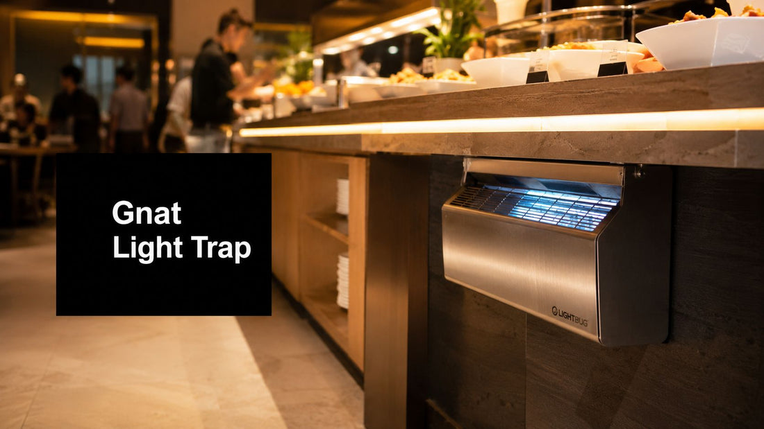 Gnat Light Trap Guide for Restaurants and Events