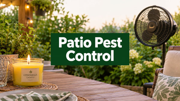 Insect Repellent for Patio Dining and Events