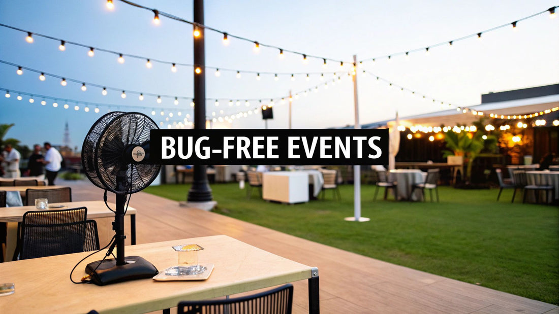 Master the OFF Bug Repellent Fan for Flawless Events