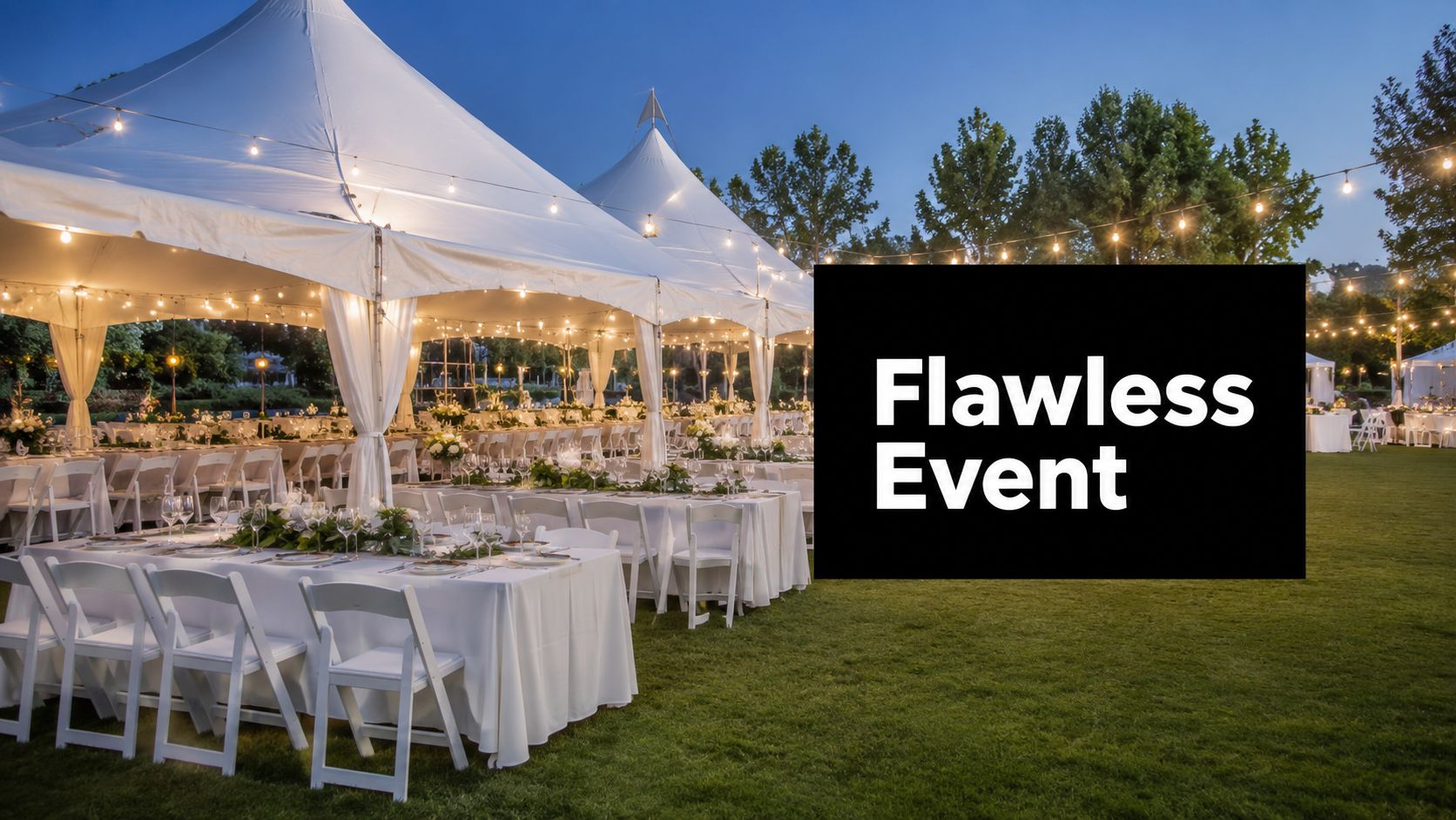 Outdoor Event Setup: Your Guide to a Flawless Event