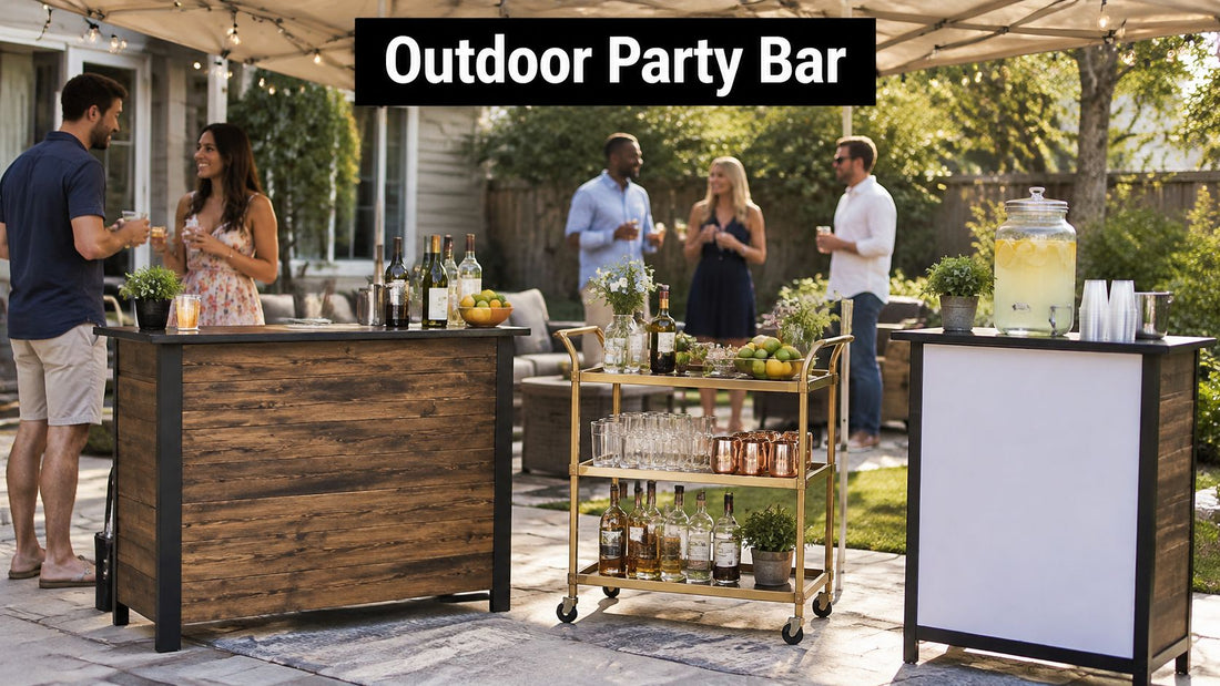 Outdoor Party Bar Options: 7 Portable Setups Compared