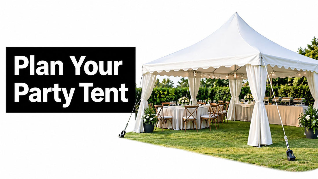 Outdoor Party Tent Planning Guide for Stress-Free Events
