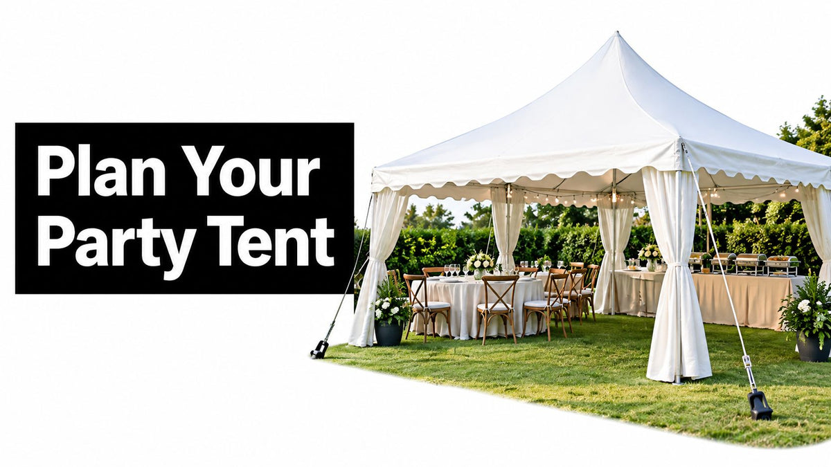 Outdoor Party Tent Planning Guide for Stress-Free Events