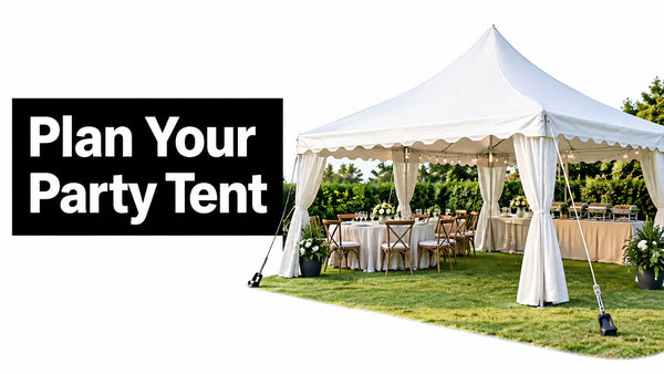 Outdoor Party Tent Planning Guide for Stress-Free Events