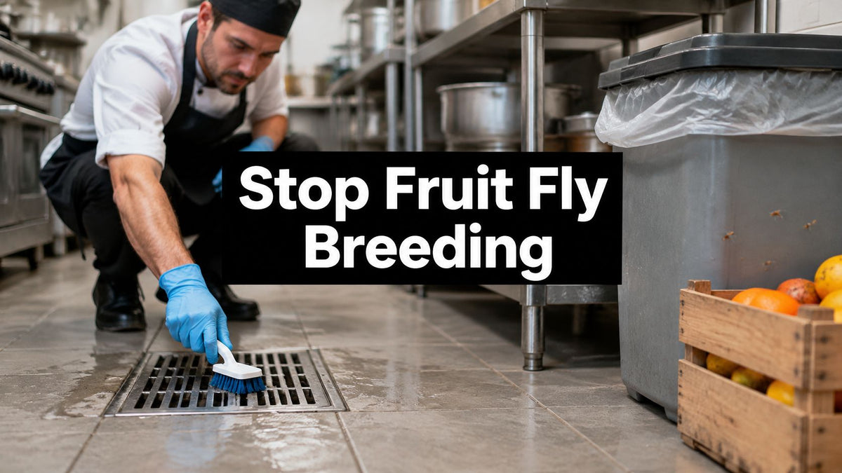 Restaurant Fruit Fly Control That Stops Breeding