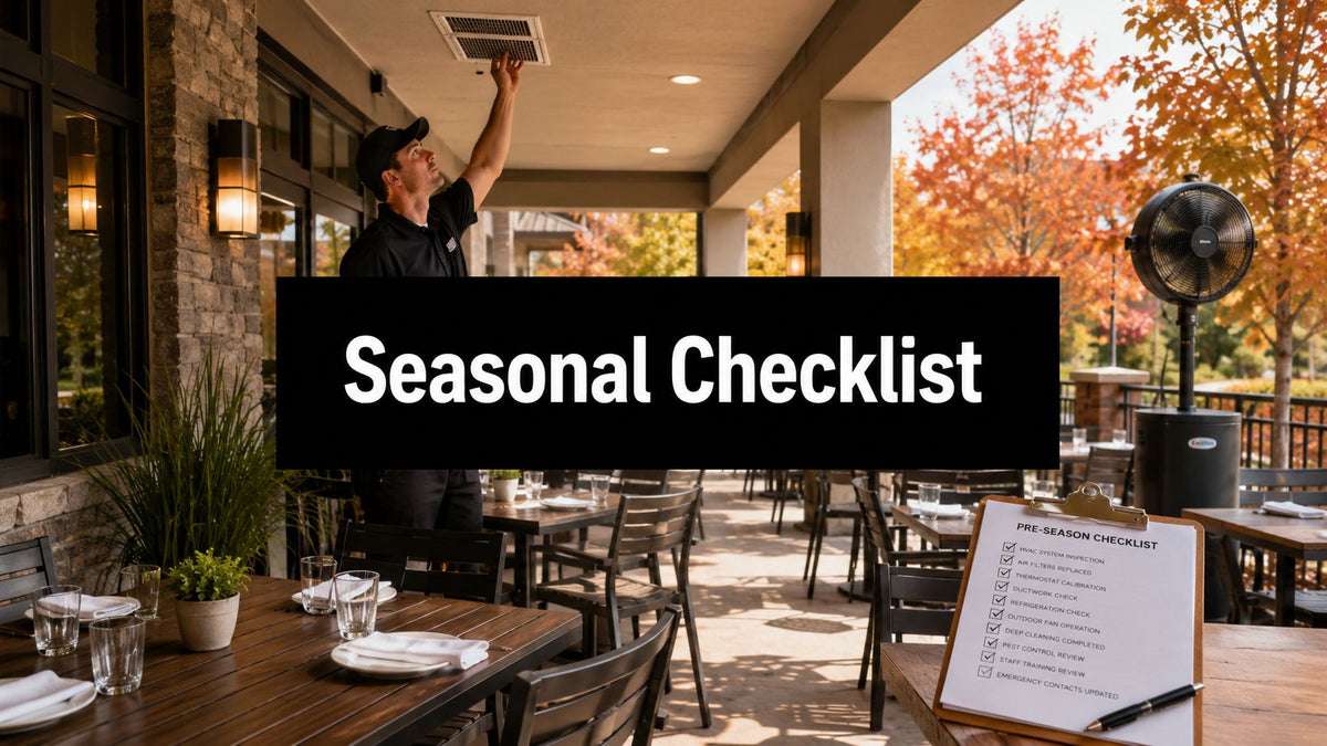 Seasonal Maintenance Checklist for Hospitality