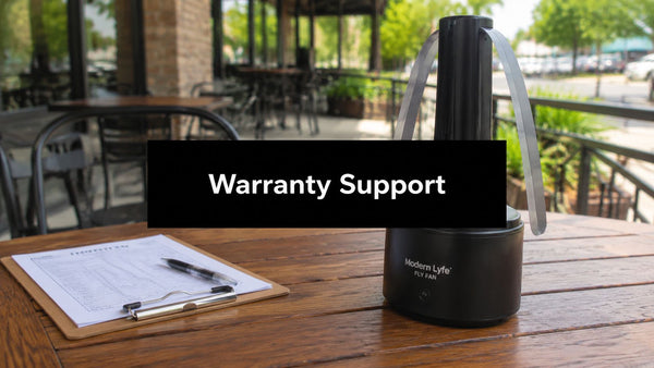 Warranty Support Services for Modern Lyfe Fly Fans