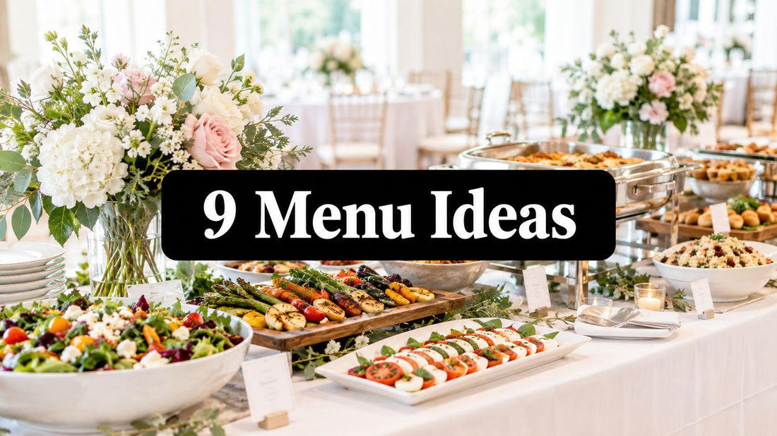 9 Wedding Catering Menu Ideas for Every Style