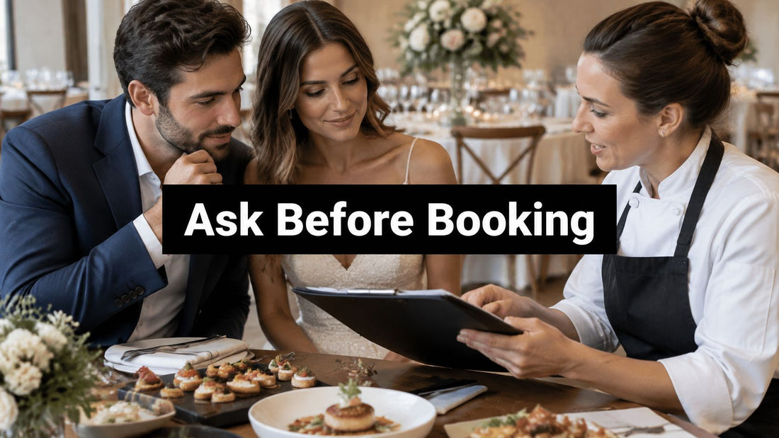 8 Wedding Catering Questions to Ask Before You Book