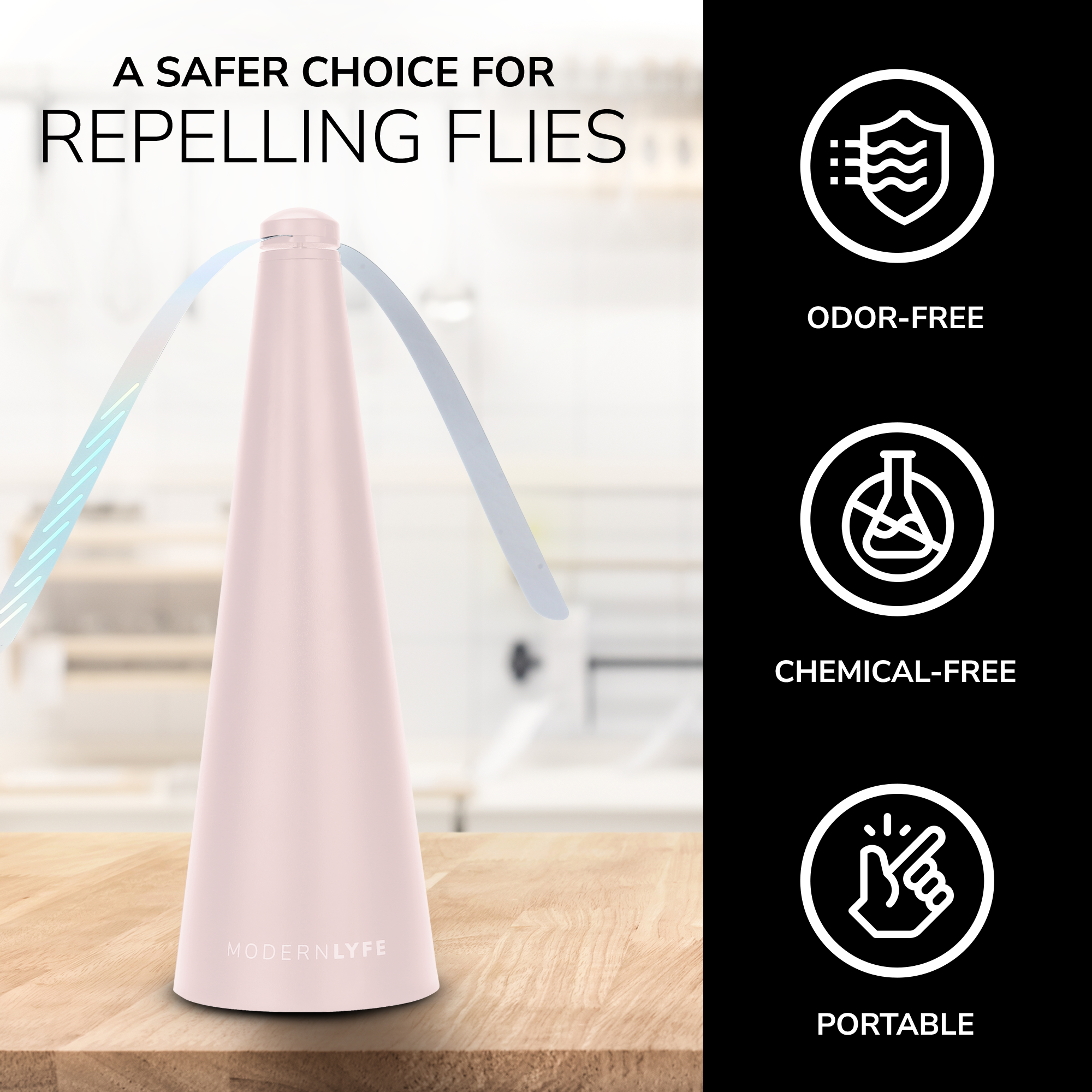 Pink Fly Fan