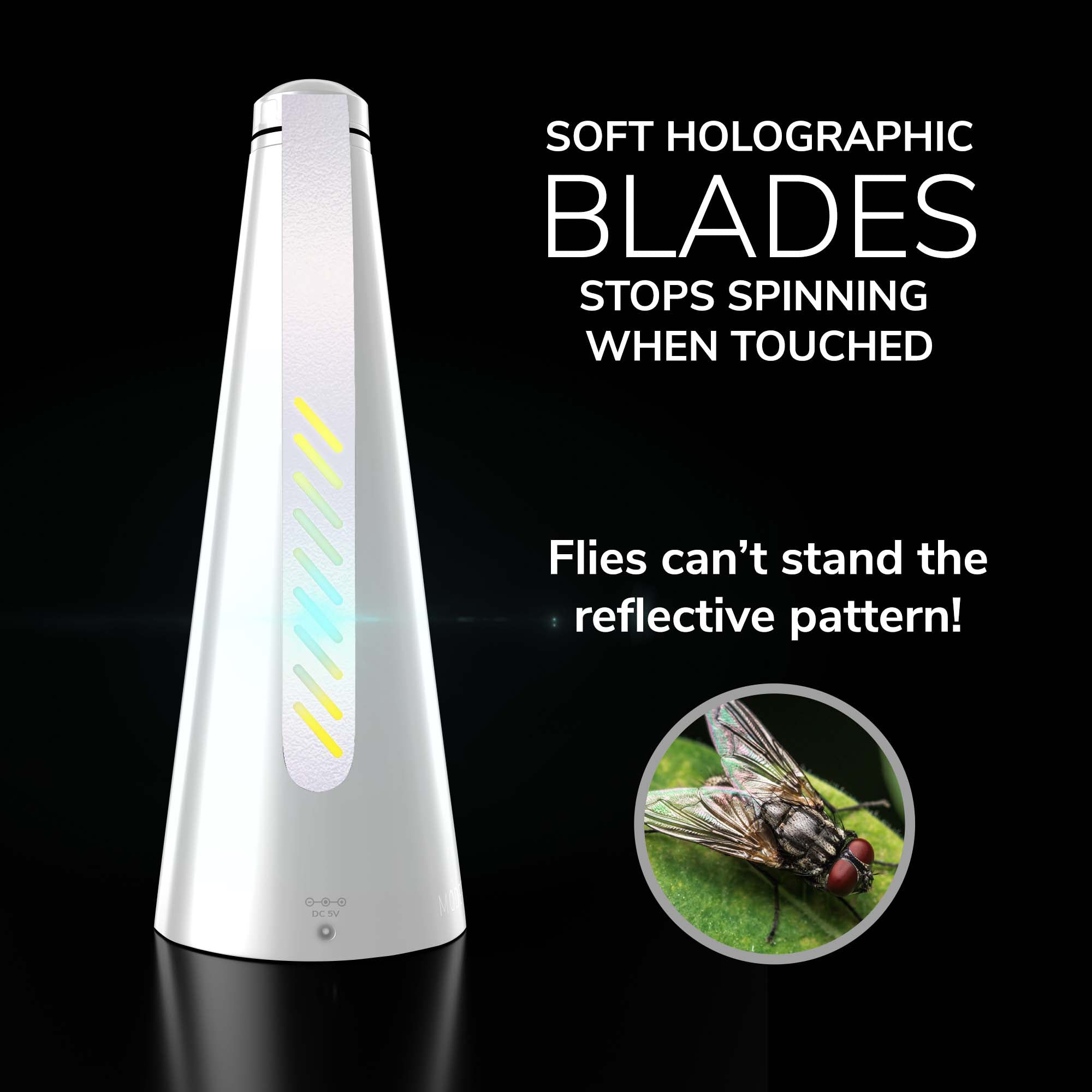 White Fly Fan